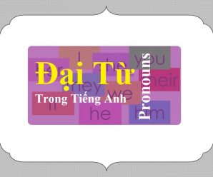 Đại từ trong Tiếng Anh (Pronouns)